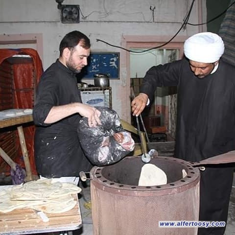 ضمن موكب مؤسسة فيض الزهراء ع المقر العام في النجف الأشرف