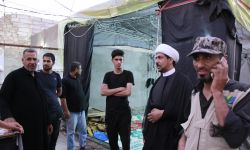 مواكب #مؤسسة_فيض_الزهراء (ع) ...بخدمة زوار ابي عبد الله الحسين (ع)